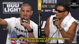 La conférence de presse complète de l'UFC 302 (en français)