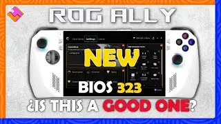 ✅ ASUS ROG ALLY - NEW BIOS 323 BENCHMARK  