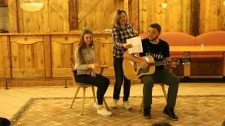Италия 2016 Кампителло, выступление семьи Брыль