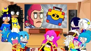 ||Brawl Stars||Brawl Stars animation||《MEGA BOXES ARE BACK!!!》react to gacha