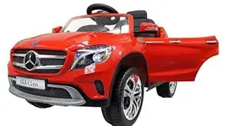 #Mercedes Benz, GLA Class ride on car review, #kids toy car, red  color car,#ride on car
