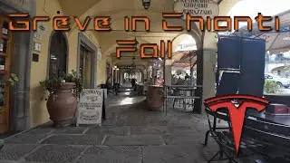 Fall ride to Greve in Chianti with my Tesla Model Y!