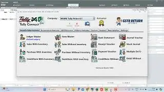 Tally Prime Release 4.1 MSME details upload from Excel to Tally Prime using TallyConnects Software