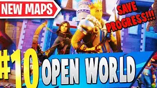 TOP 10 Best Open World Maps With SAVE PROGRESS FEATURE (New Map Codes)