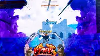 Falcon VS Light Batalha Aérea no FRUIT BATTLEGROUND.