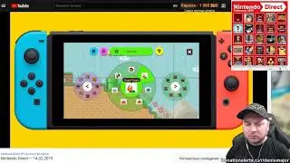 Запись стрима: Nintendo Direct с комментариями Denis Major (14.02.2019)