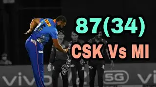 Pollard Batting Today|Pollard Last Over Batting|Pollard Sixes Today|CSK Vs MI Last Over Highlight