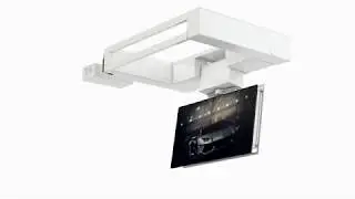 Unitech Systems: Потолочный лифт для плоских дисплеев FPLCV2SLIM R TILT