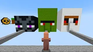 Which house will the villager choose?