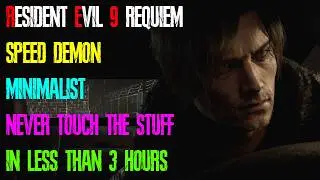 RE9 How to Get Speed Demon, Minimalist, and Never Touch The Stuff All in One Go (FULL GUIDE)