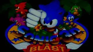 Sonic 3D Blast (Sega Genesis) - Gameplay on PXP3 Slim Station (Firecore)