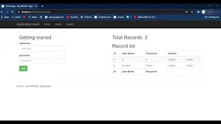 delete crud operation in asp.net, how we delete selected record in asp.net MVC