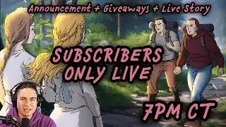 Live Hangout, Announcements, Story , Giveaway