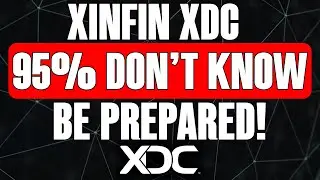 🚨XINFIN XDC🔥WHY A XDC ETF COULD BE COMING🔥95% OF THE WORLD DOESN'T EVEN KNOW