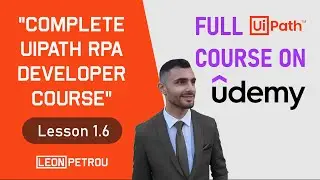 1.6: UiPath Walkthrough - Installing the Chrome Extension