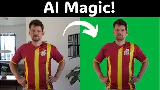 🚀 AI Magic: No Green Screen Needed! 🎥✨