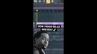 🌊 How I made a Relax Rnb Type Beat 2022 "DELIGHT" | FL Studio 20 #Shorts