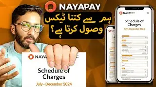 ⚠️NayaPay Tax - NayaPay Schedule of Charges in 2024 - NayaPay Fees, Charges, and Pricing in 2024 📅💰