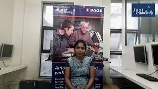 L. S. Lekshmi (Instrumentation Engineer) Testimonial - PLC SCADA Training at Just Engineering,Pune