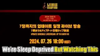 Staying Up Till 5 In The Morning To Watch The Limbus Company Stream (this better be worth it)