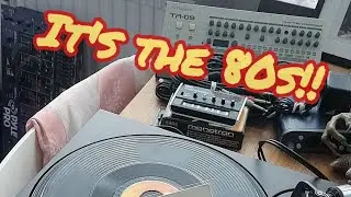 Christopher Cross Single 45 7 inch vinyl on Technics SL-1710 80s vibes Mancave pop yacht rock jam