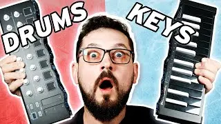 How to play Drums AND Keys on one Midi Keyboard SIMULTANEOUSLY! - Arturia Minilab