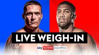 USYK VS JOSHUA 2 | LIVE WEIGH-IN 🔴⚖️