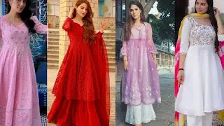 beautiful frock suits for girls💕💕/Anarkali suits😍...