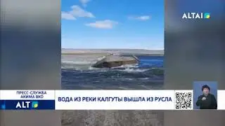 Вода из реки Калгуты вышла из русла
