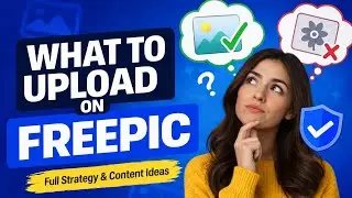 What to Upload on Freepik? 🤔 Full Strategy + Content Ideas 