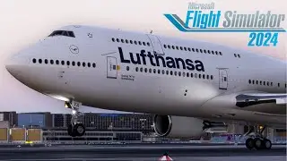 Lufthansa Boeing 747 | Frankfurt to Miami FULL FLIGHT | Microsoft Flight Simulator 2024