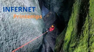 Canyon de l Infernet en GROS DÉBIT !!! Canyoning Chartreuse - Printemps - 2023