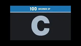 C language in 100 second 