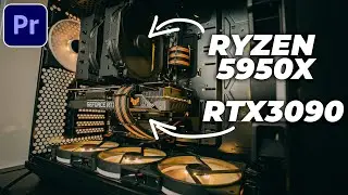 Ryzen 5950x + RTX3090 + 64GB RAM Timeline Performance in Premiere Pro | X570 ProArt [Part 3]