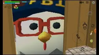 играю в страшную игру в чикен гане