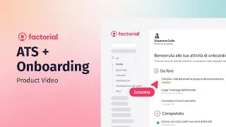 🚀 Il miglior ONBOARDING che il tuo team possa avere grazie a Factorial!