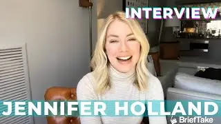 Jennifer Holland talks 'Peacemaker', the opening credits dance & playing Harcourt