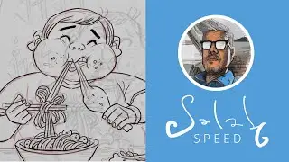 วาดลายเส้นการ์ตูน ภาพผู้ดีย่อมไม่มูมมาม (comic/speed)