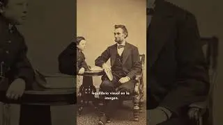 ¿Cómo disimulaba Abraham Lincoln su altura en las fotos?