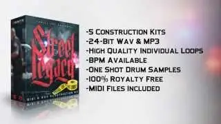 Street Legacy Hip Hop Beat Construction Kit