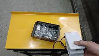 Mesa vibratória para serviços leves, 50x25cm com regulagem de velocidade