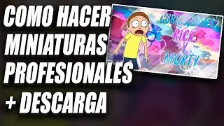Como hacer Miniaturas para Gaming y Entretenimiento en YouTube