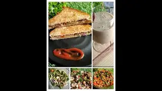 5 High Protein Recipes Muscle Building | Vegetarian Protein Rich Diet |  Weight Loss Homemade Recipe