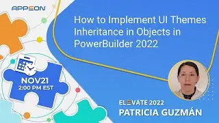 How to Implement UI Themes Inheritance in Objects in PowerBuilder 2022
