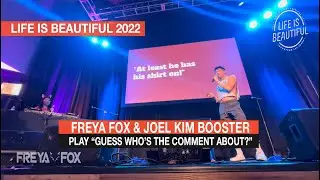 Joel Kim Booster & Freya Fox Life is Beautiful 2022