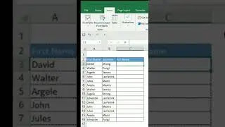 Join 2 Cells Using Flash Fill 