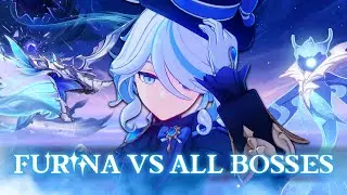 I SOLOED EVERY SINGLE BOSS WITH FURINA TO FEEL THE MERE FRACTION OF HER SUFFERING (Genshin Impact)