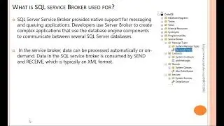 What is service Broker used for 