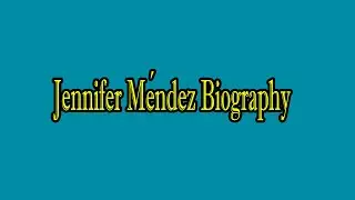 Jennifer Méndez Biography -Jennifer Méndez Hot Video