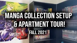 Manga Collection Setup & Apartment Tour! (Fall 2021)